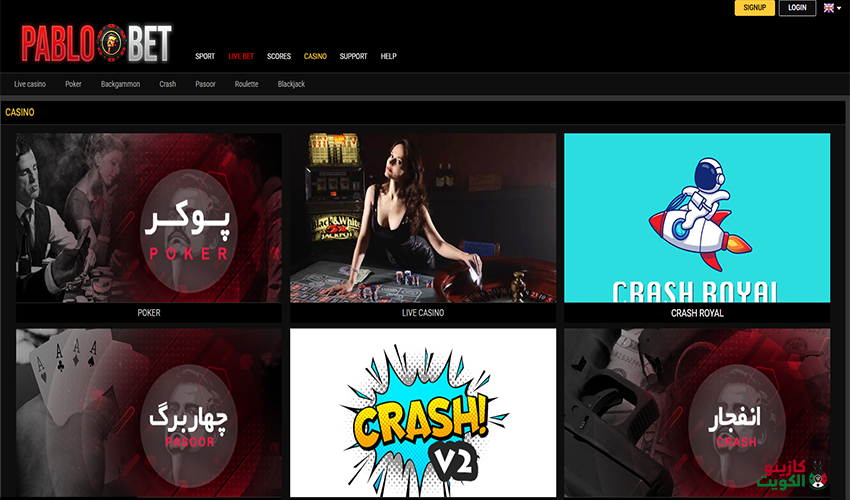 خلاصة المراجعة لكازينو بابلو بت